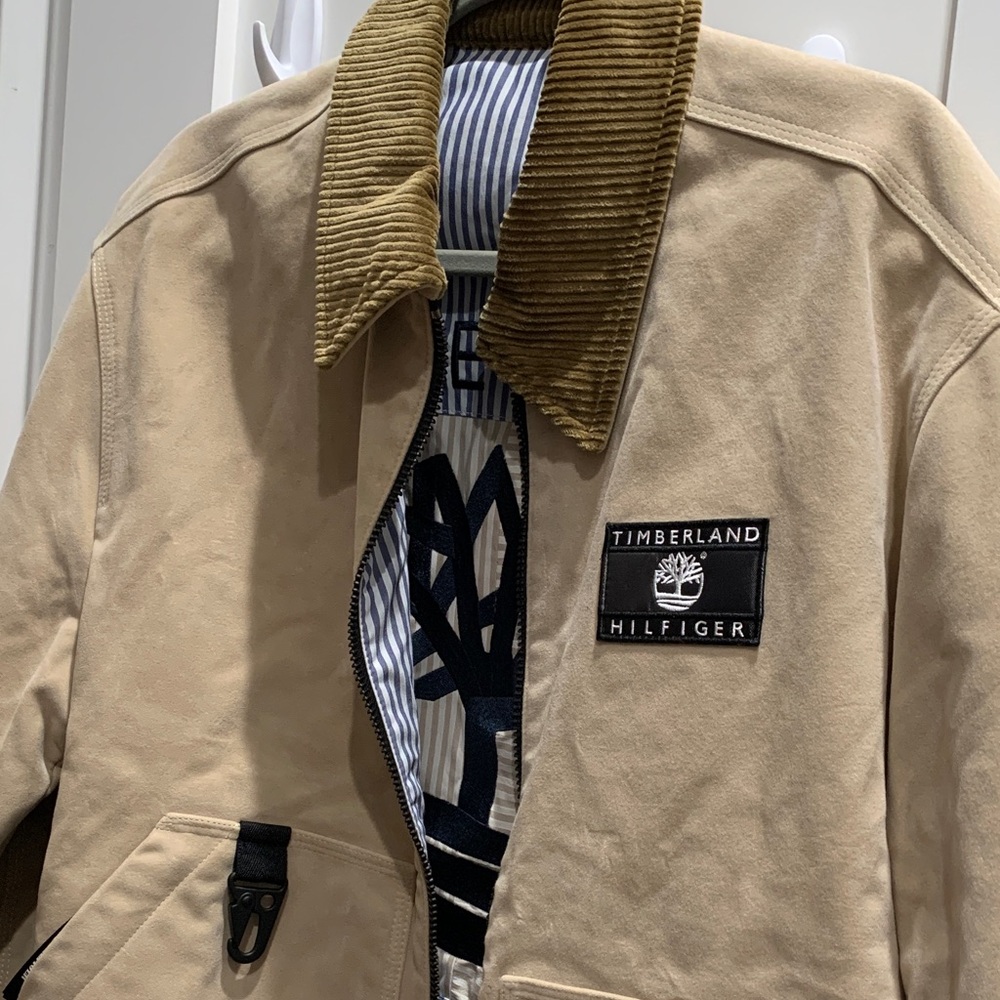 Tommy Hilfiger Tan Military Jacket